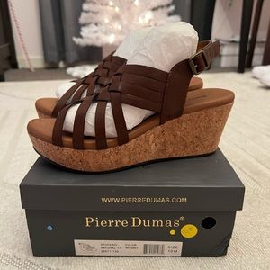 Pierre Dumas wedge sandals